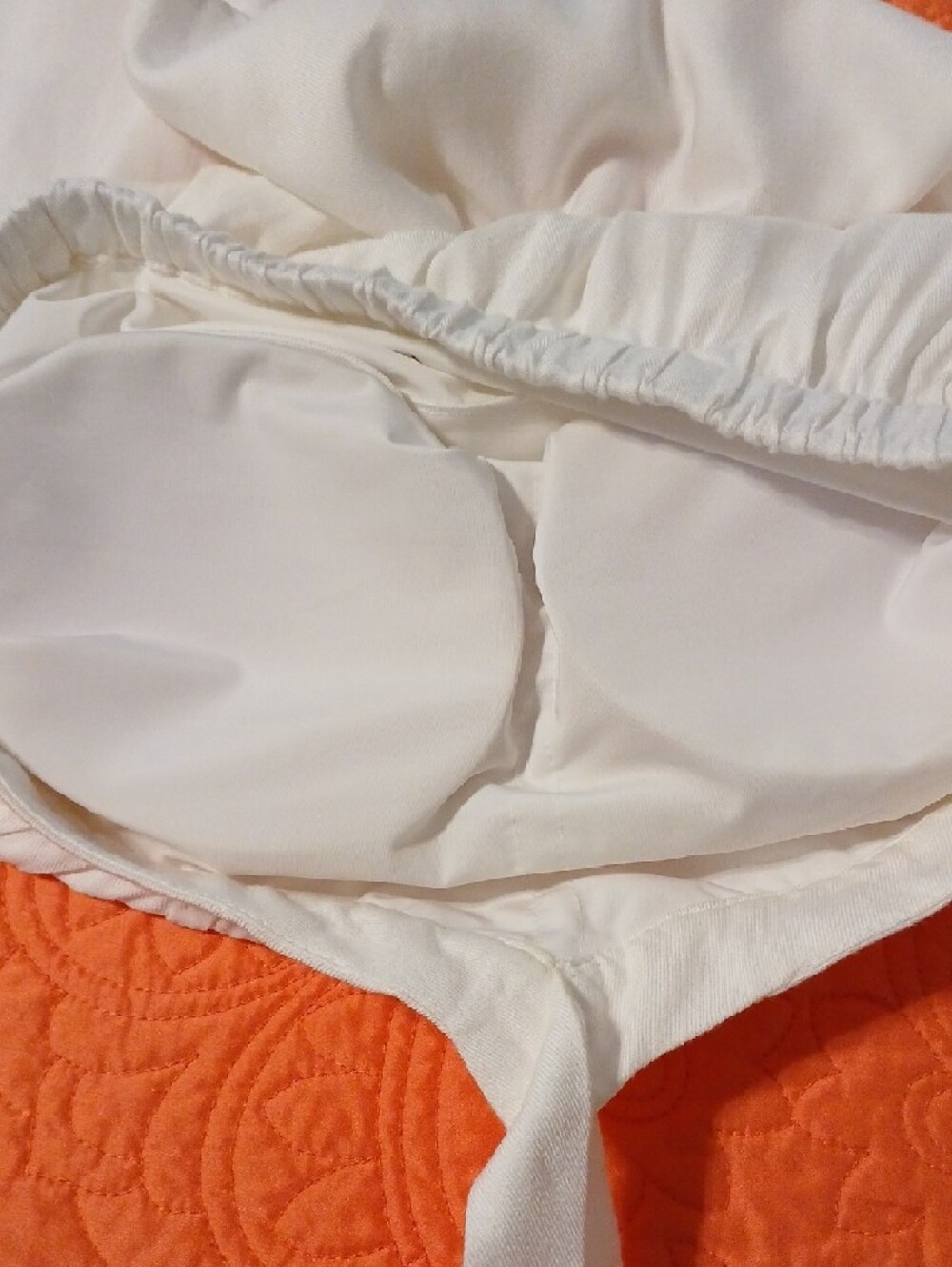 Klassy Network White Crisscross Back Camisole - Picture 3 of 6